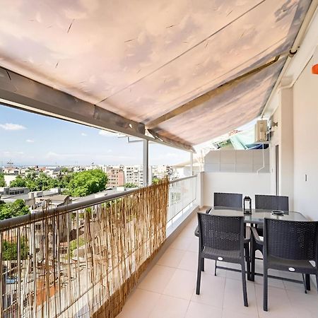 Elegant, Modern & Spacious Apartment In Thessaloniki With Balcony Ngoại thất bức ảnh